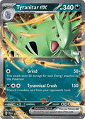Tyranitar ex Holofoil PRE #064/131 (Near Mint Double Rare) Pokemon: SV: Prismatic Evolutions