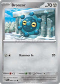Bronzor Reverse Holofoil PRE #066/131 (Near Mint Common) Pokemon: SV: Prismatic Evolutions