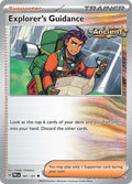 Explorers Guidance Reverse Holofoil PRE #107/131 (Near Mint Uncommon) Pokemon: SV: Prismatic Evolutions
