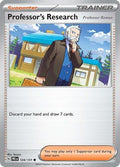 Professors Research Professor Rowan PRE #124/131 (Near Mint Common) Pokemon: SV: Prismatic Evolutions