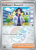 Professors Research Professor Sycamore Poke Ball Pattern Holofoil PRE #125/131 (Near Mint Common) Pokemon: SV: Prismatic Evolutions