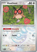 Hoothoot (Master Ball Pattern) Holofoil PRE #077/131 (Near Mint Common) Pokemon: SV: Prismatic Evolutions