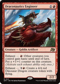 Draconautics Engineer Foil DFT #121 (Near Mint Rare) Magic: The Gathering: Aetherdrift