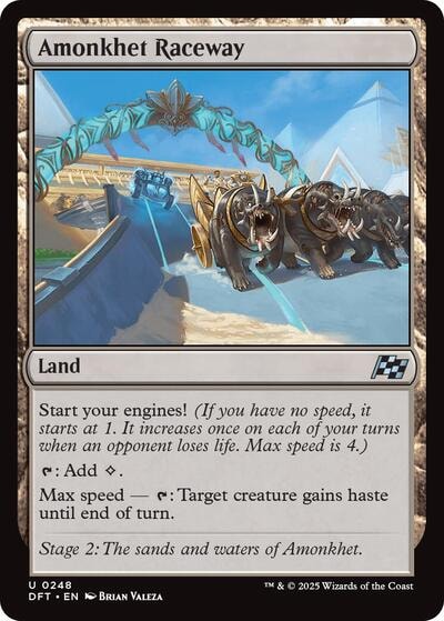 Amonkhet Raceway DFT #248 (Near Mint Uncommon) Magic: The Gathering: Aetherdrift