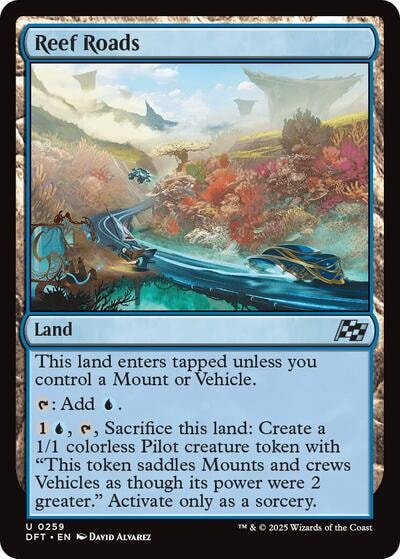 Reef Roads DFT #259 (Near Mint Uncommon) Magic: The Gathering: Aetherdrift