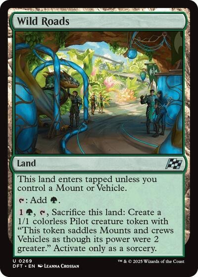 Wild Roads DFT #269 (Near Mint Uncommon) Magic: The Gathering: Aetherdrift
