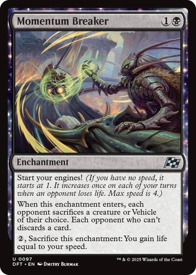 Momentum Breaker DFT #97 (Near Mint Uncommon) Magic: The Gathering: Aetherdrift