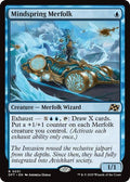 Mindspring Merfolk DFT #51 (Near Mint Rare) Magic: The Gathering: Aetherdrift