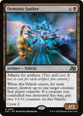 Demonic Junker DFT #83 (Near Mint Rare) Magic: The Gathering: Aetherdrift