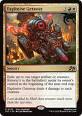 Explosive Getaway DFT #202 (Near Mint Rare) Magic: The Gathering: Aetherdrift