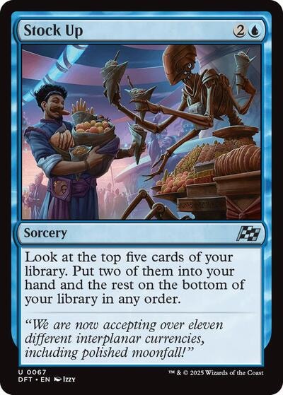 Stock Up DFT #67 (Near Mint Uncommon) Magic: The Gathering: Aetherdrift