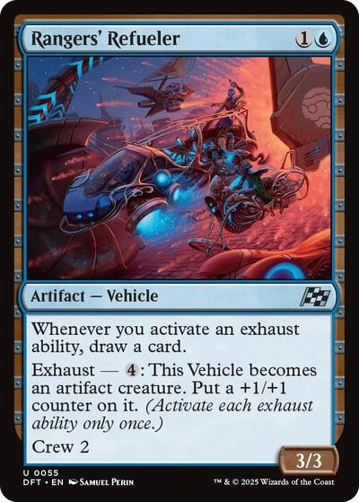 Rangers Refueler DFT #55 (Near Mint Uncommon) Magic: The Gathering: Aetherdrift
