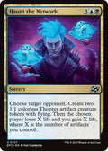 Haunt the Network DFT #207 (Near Mint Uncommon) Magic: The Gathering: Aetherdrift