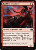 Reckless Velocitaur DFT #144 (Near Mint Uncommon) Magic: The Gathering: Aetherdrift