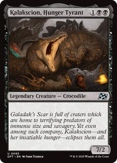 Kalakscion Hunger Tyrant DFT #93 (Near Mint Uncommon) Magic: The Gathering: Aetherdrift