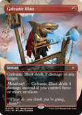 Galvanic Blast Borderless SPG #90 (Near Mint Mythic Rare) Magic: The Gathering: Special Guests