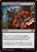 Maximum Overdrive DFT #96 (Near Mint Common) Magic: The Gathering: Aetherdrift