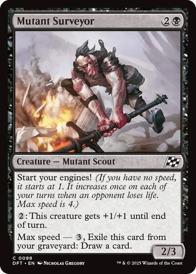 Mutant Surveyor DFT #98 (Near Mint Common) Magic: The Gathering: Aetherdrift