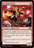 Dynamite Diver DFT #123 (Near Mint Common) Magic: The Gathering: Aetherdrift