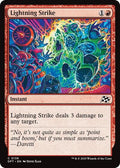 Lightning Strike DFT #136 (Near Mint Common) Magic: The Gathering: Aetherdrift