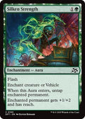 Silken Strength DFT #180 (Near Mint Common) Magic: The Gathering: Aetherdrift