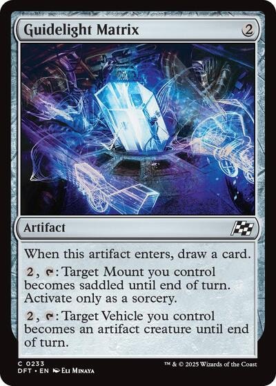 Guidelight Matrix DFT #233 (Near Mint Common) Magic: The Gathering: Aetherdrift