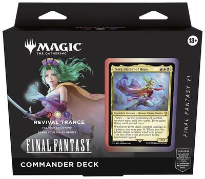 FINAL FANTASY Commander Deck - FINAL FANTASY VI Revival Trance FIC