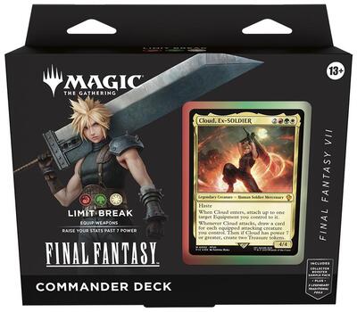 FINAL FANTASY Commander Deck - FINAL FANTASY VII Limit Break FIC