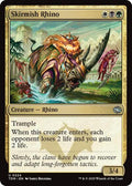 Skirmish Rhino Tarkir: Dragonstorm TDM #224 (Uncommon) Magic: The Gathering: