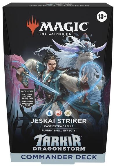 Tarkir: Dragonstorm Commander Deck - Jeskai Striker TDC