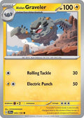 Alolan Graveler JTG #045/159 (Near Mint Common) Pokemon: SV09: Journey Together