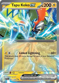 Tapu Koko ex Holofoil JTG #051/159 (Near Mint Double Rare) Pokemon: SV09: Journey Together