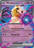 Mimikyu ex Holofoil JTG #069/159 (Near Mint Double Rare) Pokemon: SV09: Journey Together