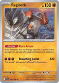 Regirock Holofoil JTG #082/159 (Near Mint Rare) Pokemon: SV09: Journey Together