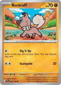 Rockruff Reverse Holofoil JTG #084/159 (Near Mint Common) Pokemon: SV09: Journey Together