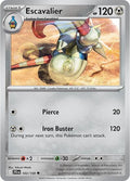Escavalier Reverse Holofoil JTG #102/159 (Near Mint Uncommon) Pokemon: SV09: Journey Together