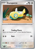 Dunsparce JTG #120/159 (Near Mint Common) Pokemon: SV09: Journey Together