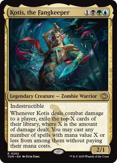 Kotis the Fangkeeper TDM #202 (Near Mint Rare) Magic: The Gathering: Tarkir: Dragonstorm