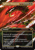 Ruinous Ultimatum Borderless SPG #108 (Near Mint Mythic Rare) Magic: The Gathering: Special Guests