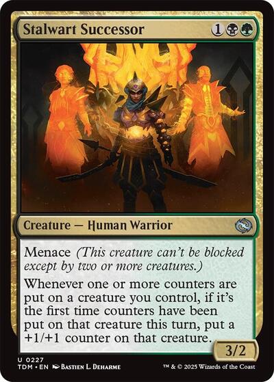 Stalwart Successor TDM #227 (Near Mint Uncommon) Magic: The Gathering: Tarkir: Dragonstorm