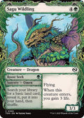 Sagu Wildling Showcase TDM #306 (Near Mint Common) Magic: The Gathering: Tarkir: Dragonstorm
