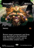Perennation Borderless TDM #368 (Near Mint Mythic Rare) Magic: The Gathering: Tarkir: Dragonstorm