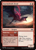 Stormshriek Feral TDM #124 (Near Mint Common) Magic: The Gathering: Tarkir: Dragonstorm