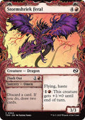 Stormshriek Feral Showcase TDM #304 (Near Mint Common) Magic: The Gathering: Tarkir: Dragonstorm