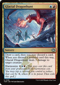 Glacial Dragonhunt TDM #188 (Near Mint Uncommon) Magic: The Gathering: Tarkir: Dragonstorm