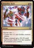Frontline Rush TDM #186 (Near Mint Uncommon) Magic: The Gathering: Tarkir: Dragonstorm