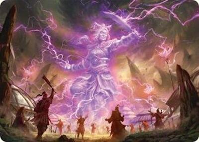 Smile at Death Art Card 4 54 AATDM #4 (Near Mint Special) Magic: The Gathering: Art Series: Tarkir: Dragonstorm