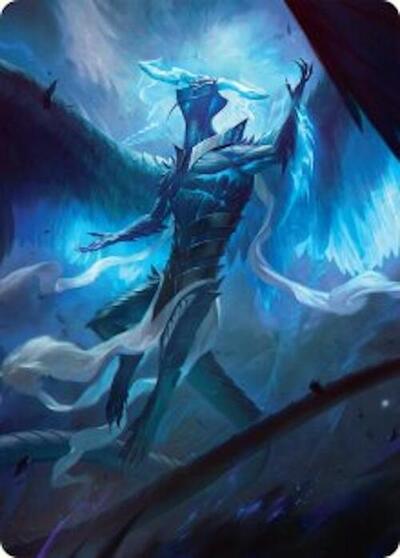 Ugin Eye of the Storms Art Card 1 54 AATDM #1 (Near Mint Special) Magic: The Gathering: Art Series: Tarkir: Dragonstorm