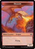 Dragon 0011 Warrior Double Sided Token TDM #11 // 13 (Near Mint T) Magic: The Gathering: Tarkir: Dragonstorm