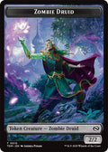 Zombie Druid Treasure Double Sided Token TDM #10 // 16 (Near Mint T) Magic: The Gathering: Tarkir: Dragonstorm